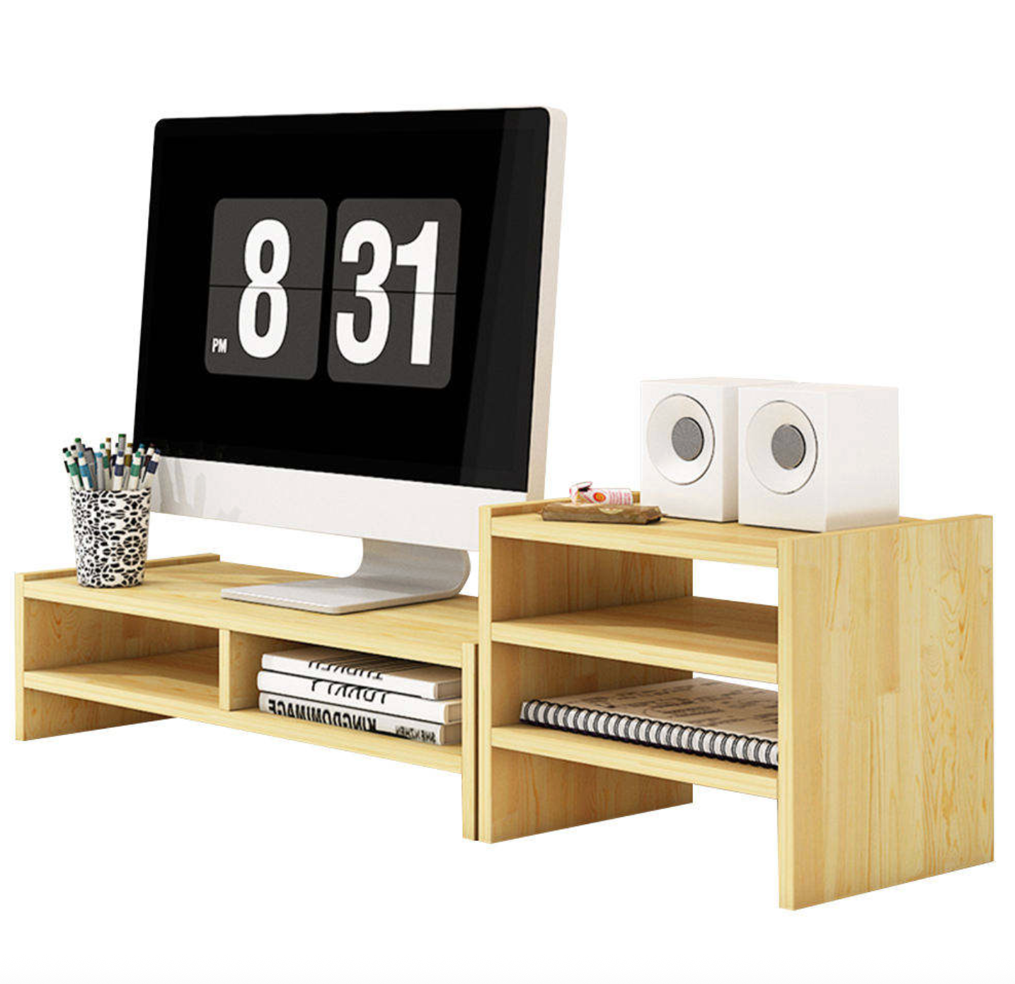 Wooden Standing Office Desk & Laptop Table